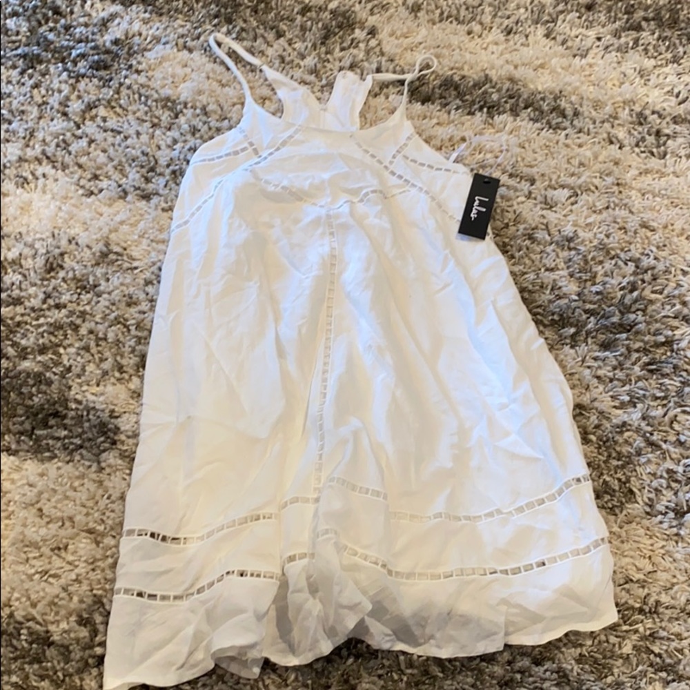 Lulus white dress